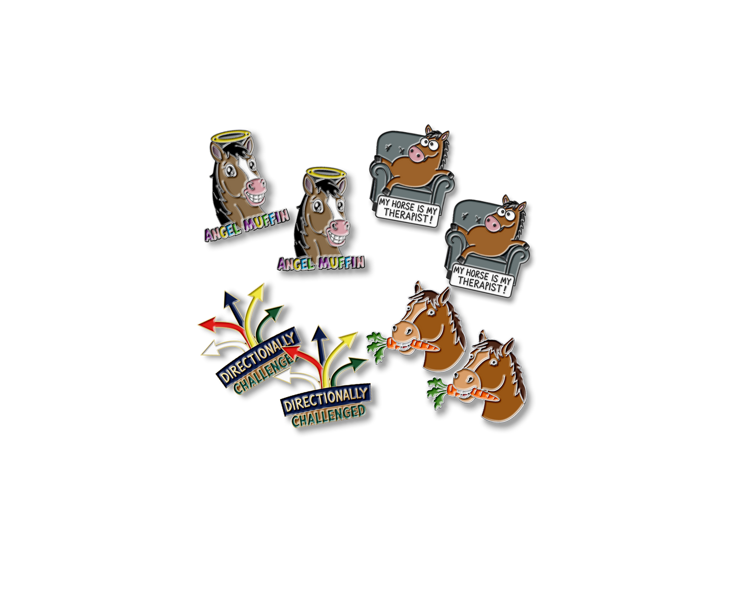 Special Edition Complete Set of 4 designs (8 pins total)!