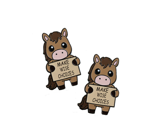 Make Wise Choices! Jumper Number Pins!