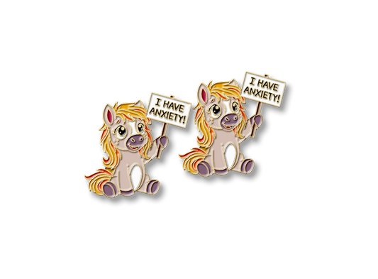 I Have Anxiety Number Pin Set