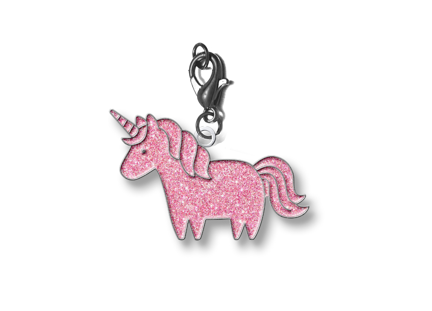 Glitter Pink Pony/Unicorn Charm