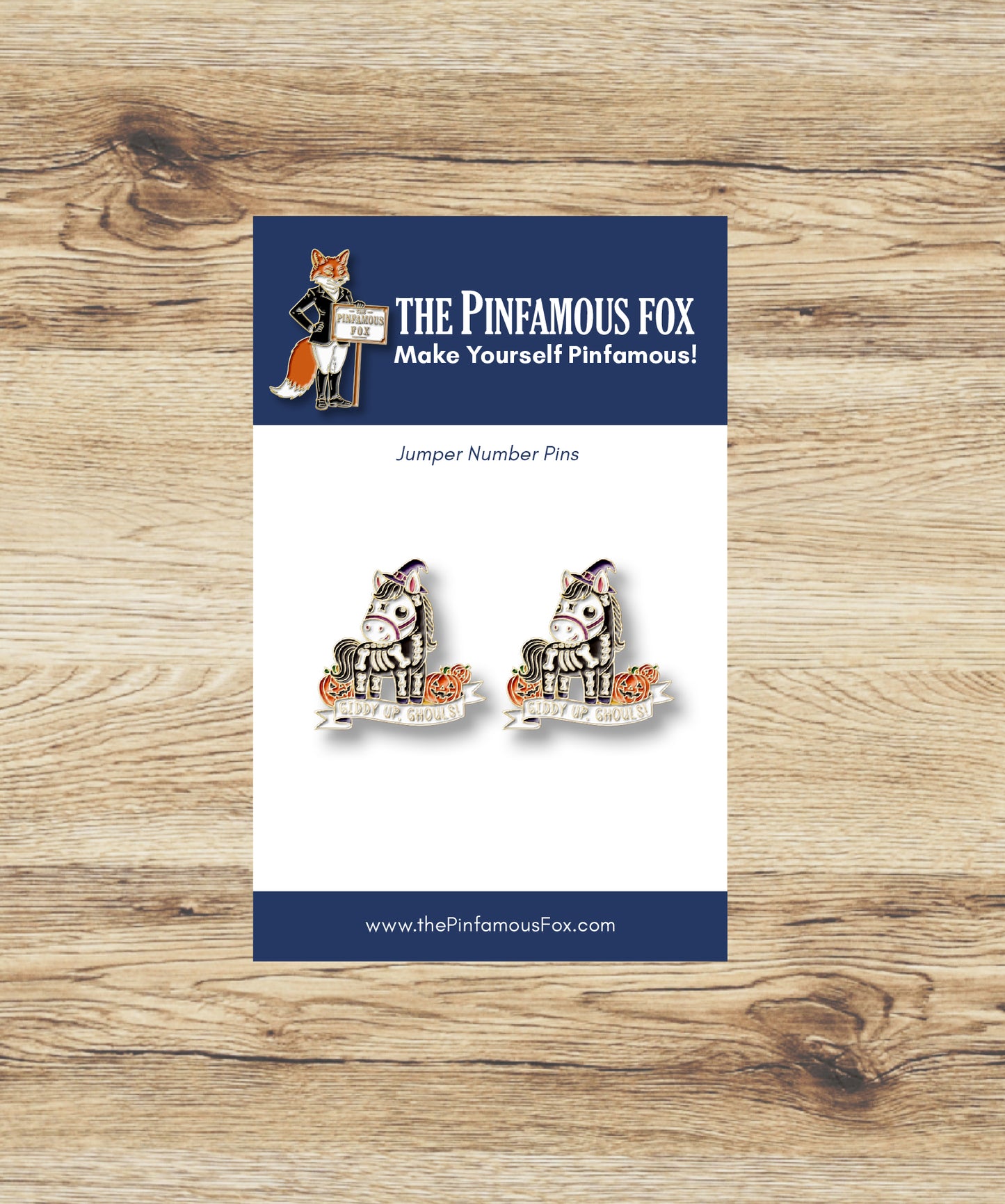 Giddy Up Ghouls Pin Set