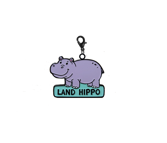 Land Hippo Charm