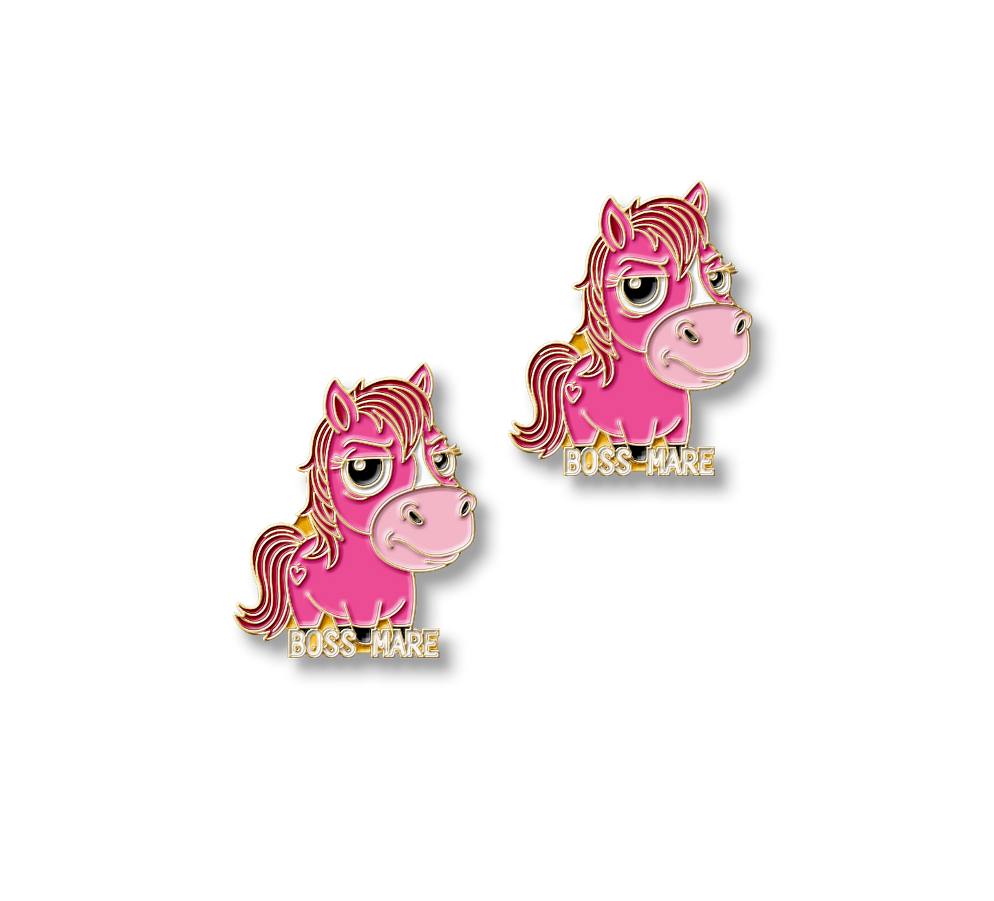 Boss Mare Number Pin Set