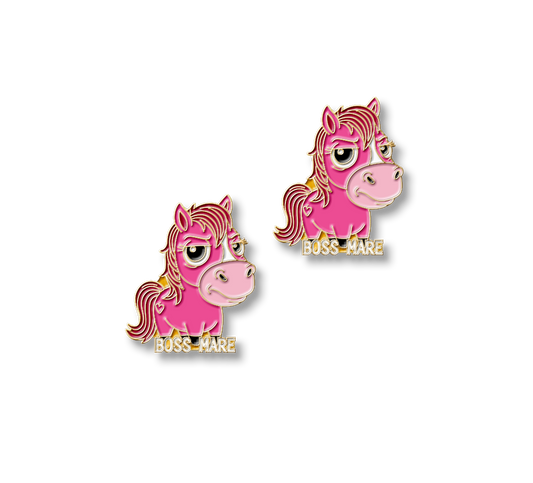 Boss Mare Number Pin Set