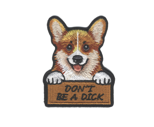 Don't Be A Dick Embroidered Magnet