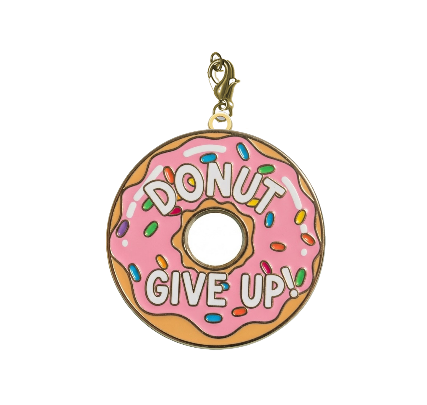 Donut Give Up Bridle and Braid Charm