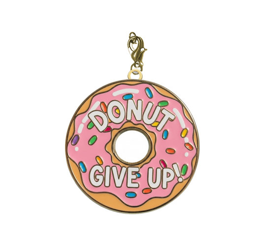 Donut Give Up Bridle and Braid Charm