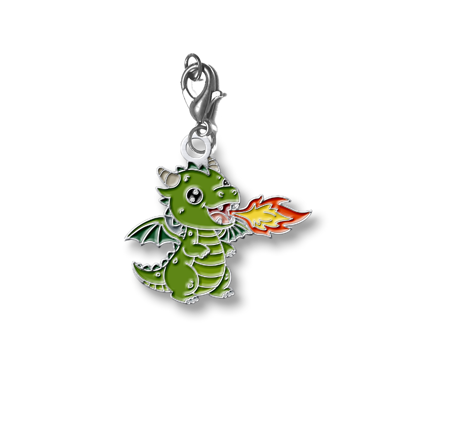 Fire Breathing Dragon Charm