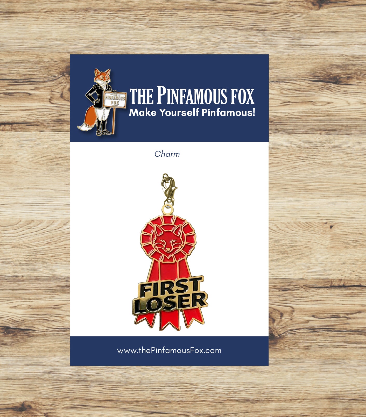 First Loser Ribbon Charm