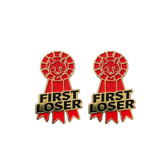 First Loser Jumper Number Pin Set by the Pinfamous Fox