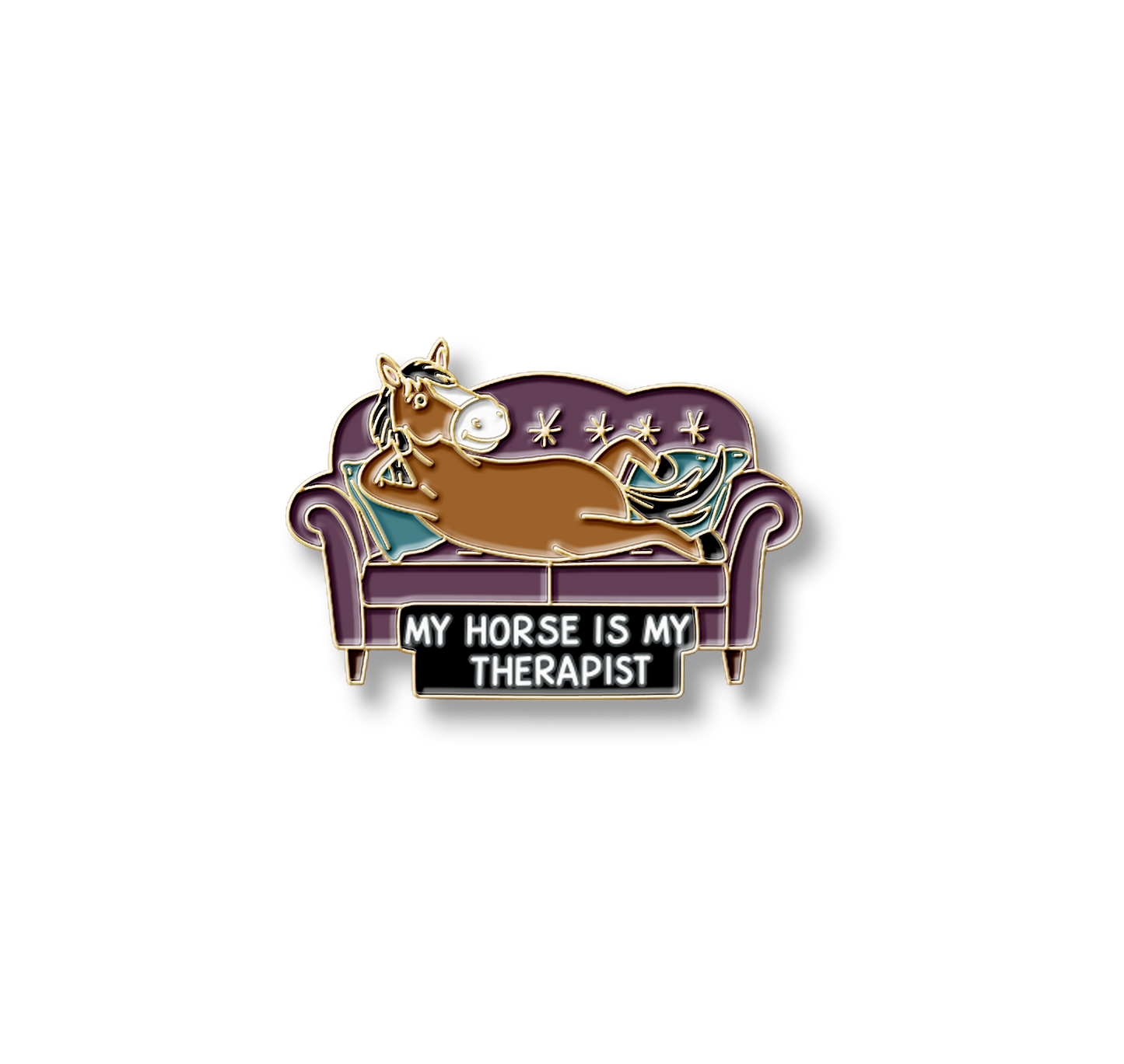 My Horse Is My Therapist Magnet