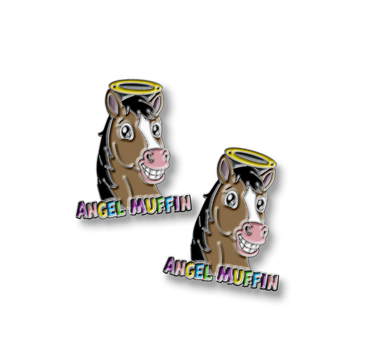 Angel Muffin Pins