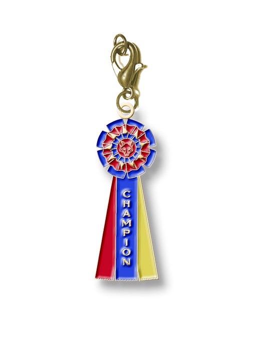 Champion Ribbon Charm