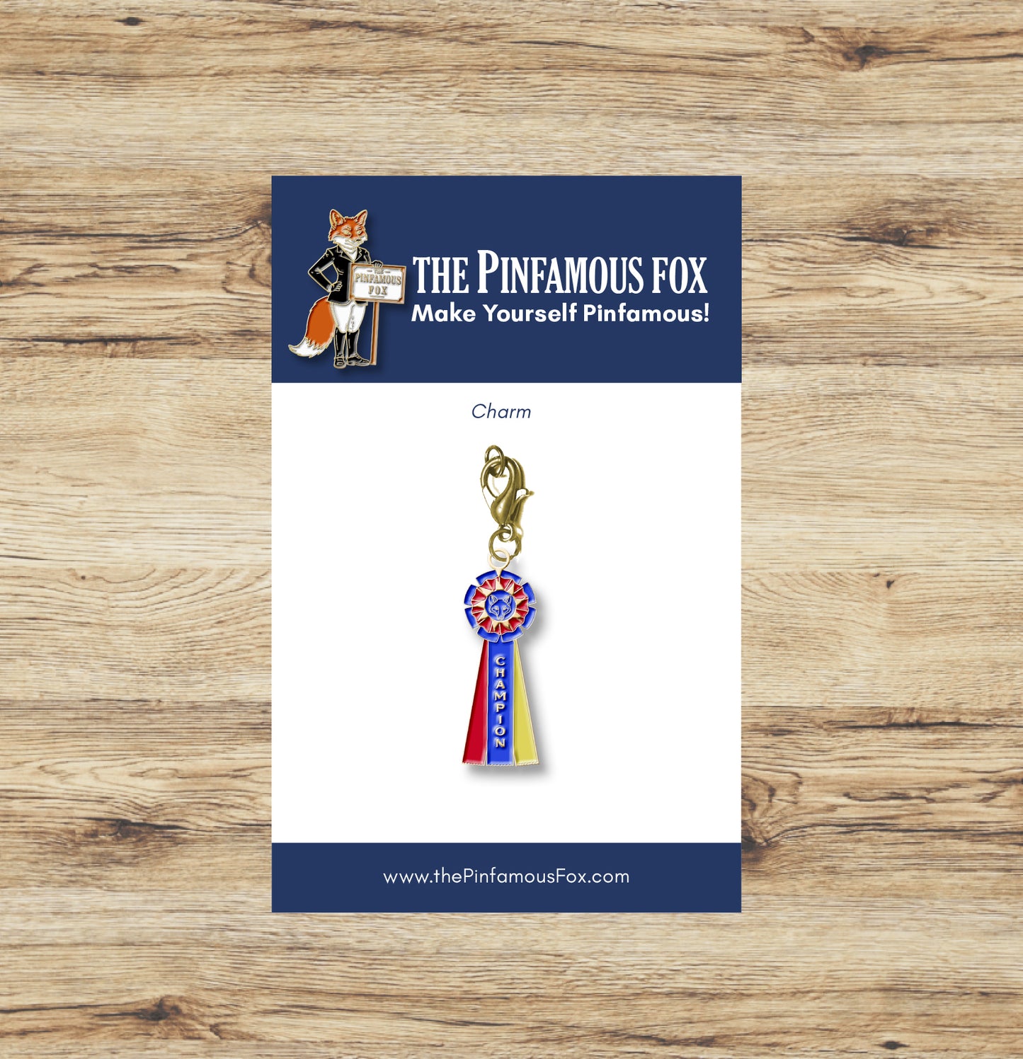 Champion Ribbon Charm