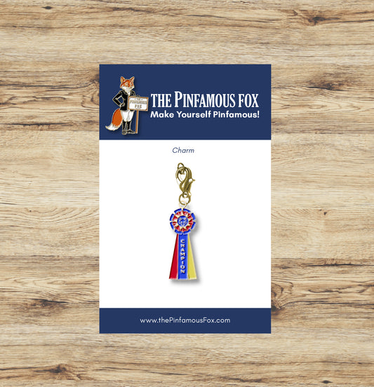 Champion Ribbon Charm