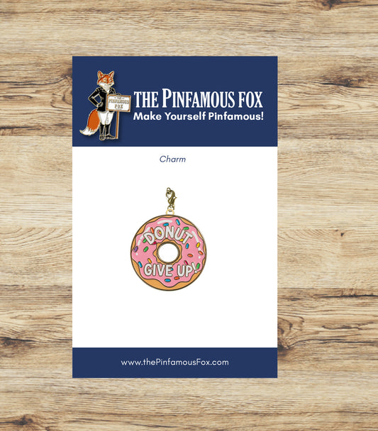 Donut Give Up Bridle and Braid Charm