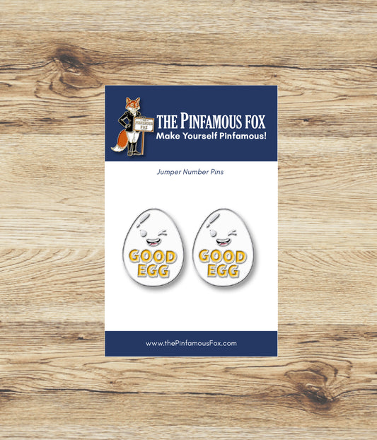 Good Egg Number Pin Set