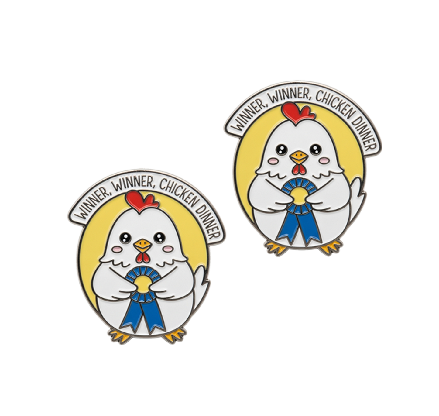 Winner Winner Chicken Dinner Jumper Number Pin Set