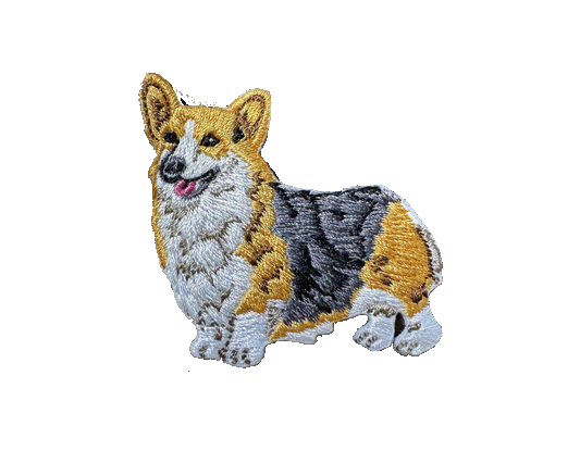 Corgi Iron On Patch