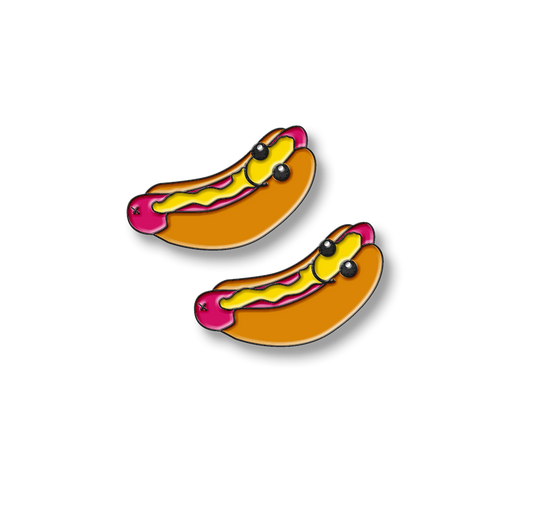 Hot Dog Jumper Number Pin Set