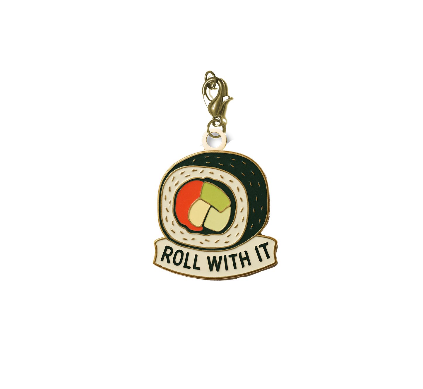 Roll With It Sushi Charm